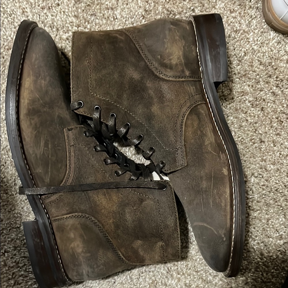 Thursday Boot Company Brown Leather Ankle Boots